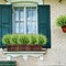 12 Bundles Artificial Plants, Fake Boston Fern Greenery Outdoor UV Resistant No Fade Faux Plastic Plants Garden Porch Window Box Decorating